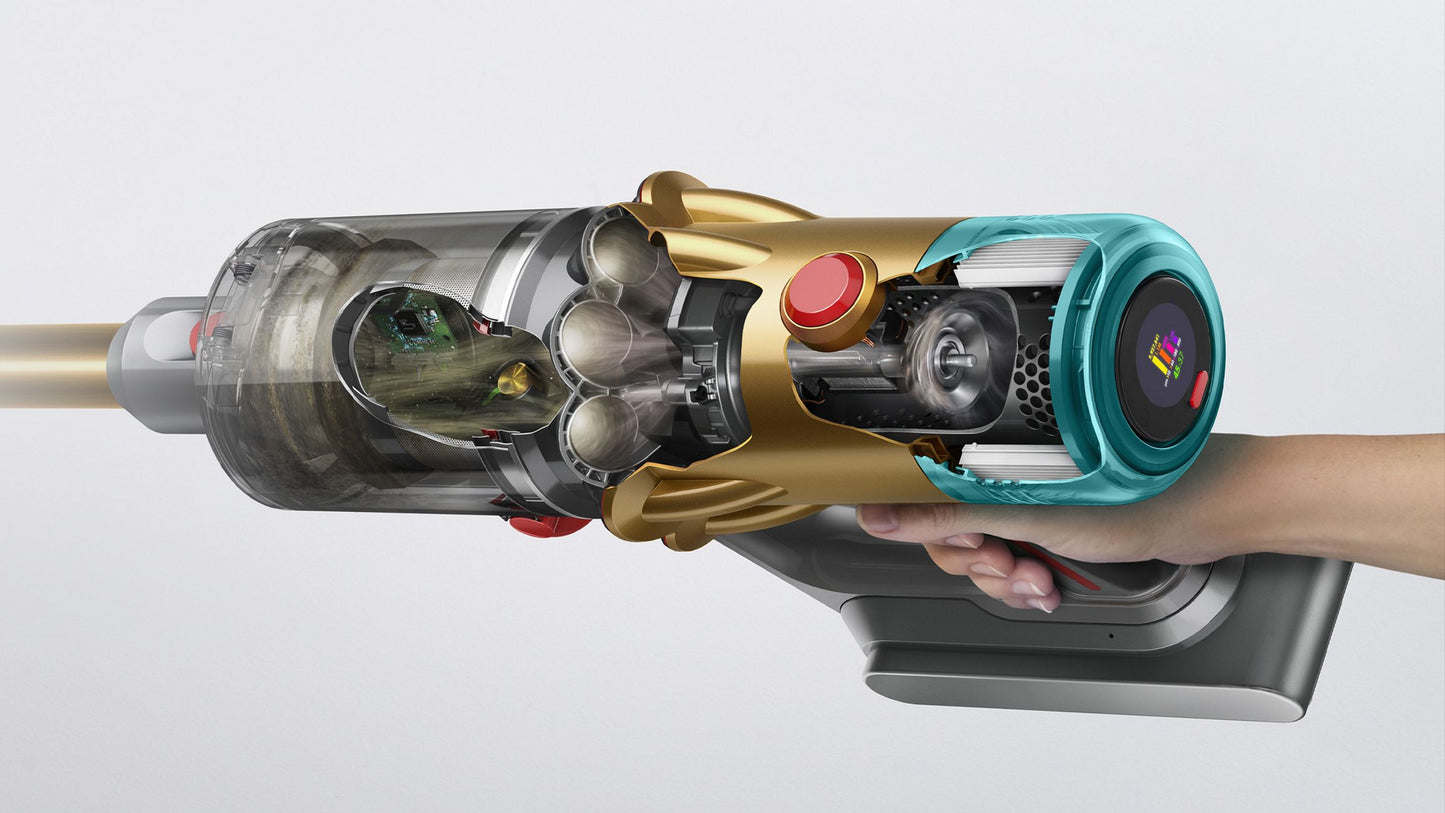 Dyson V12™ kaufen (Gelb/Nickel) – Monatlich zahlen (Klarna)